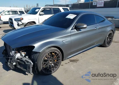 2017 Mercedes-Benz C 63 Amg-S z USA, uszkodzony, nr VIN WDDWJ8HB1HF485050